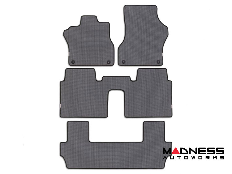 Volkswagen ID. Buzz Floor Mat Set - HeritageMats - Copper - w/ Rear Captian's Chairs